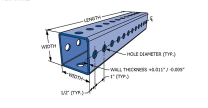 Steel Perforated Tube